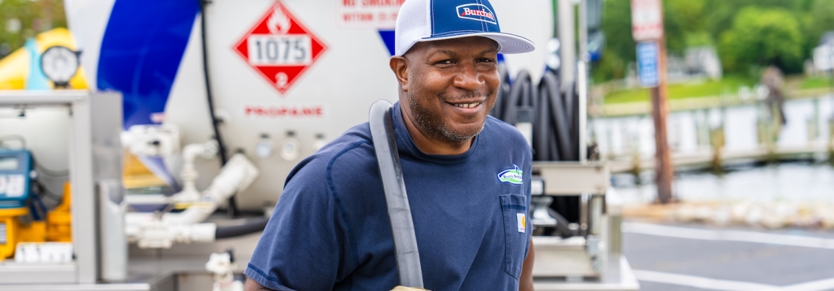 Burch propane technician