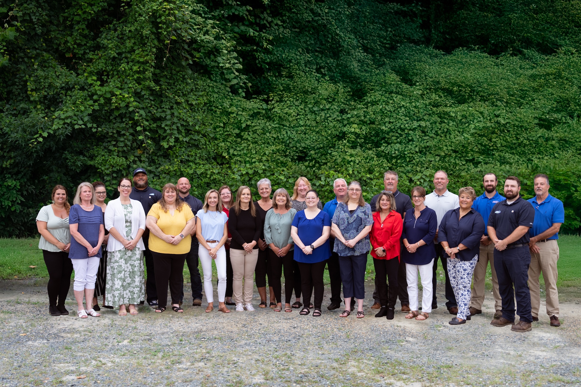 The Burch Oil & Propane team in a group photo.