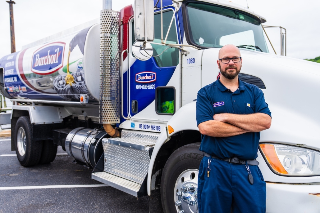Burch_ActionShots-99 Burch worker next to propane truck